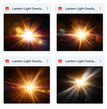 Magical Lantern Light Overlays