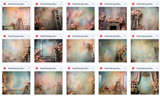 Ultimate Pastel Baroque Background Bundle - Meg Bitton Productions