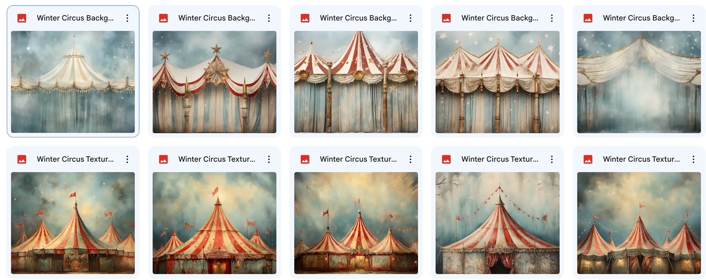 Winter Circus Bundle - Meg Bitton Productions