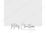 Modern Holiday Card Template #6