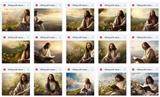 Ultimate Sitting Jesus Background Bundle