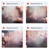 Dreamy Fine Art Studio Background Bundle