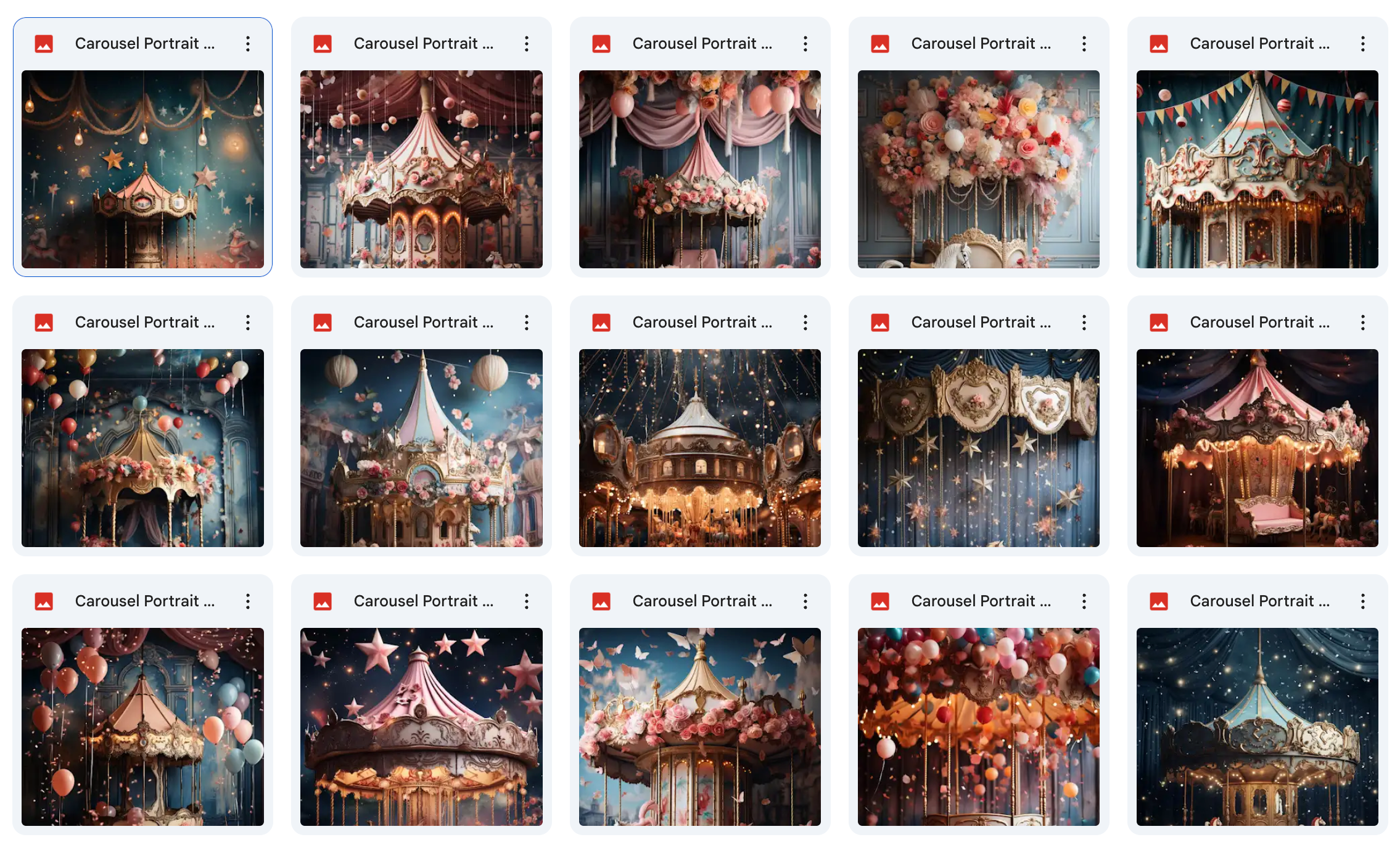 Ultimate Carousel Portrait Background Bundle – Meg Bitton Productions