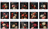 Ultimate Victorian Floral Portrait Background Bundle - Meg Bitton Productions