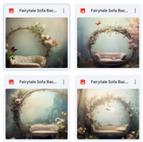 Fairytale Sofa Background Bundle