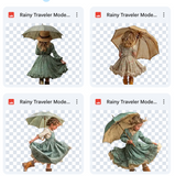 Magical Rainy Traveler Model Overlays