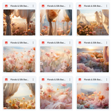 Silk Fairy Background & Overlay Asset Pack