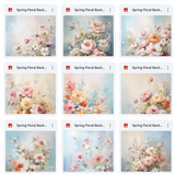 Spring Fine Art Background & Subject Asset Pack