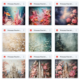 Princess Fine Art Background & Portrait Asset Pack