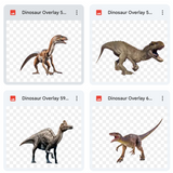 Jurassic Background & Overlay Asset Pack