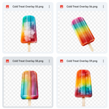 Ice Cream Truck Background & Overlay Asset Pack