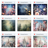 Princess Fine Art Background & Portrait Asset Pack