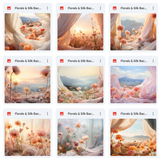 Silk Fairy Background & Overlay Asset Pack