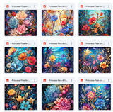 Princess Fine Art Background & Portrait Asset Pack