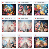 Princess Fine Art Background & Portrait Asset Pack