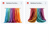 Rainbow Room Background & Overlay Asset Pack