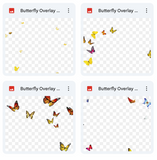 Butterfly Field Background & Overlays Asset Pack