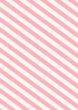 Girl Stripes Announcement Template