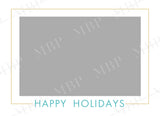 Modern Holiday Card Template #1