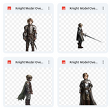 Magical Knight Model Overlays