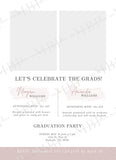 Twin Seniors Announcement Template