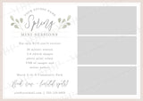 Spring Mini Session Template #16