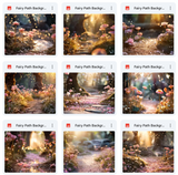 Ultimate Fairy Path Background Bundle