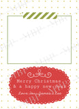 Peace and Joy Holiday Card Template #1