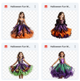 Magical Halloween Fun Model Overlays