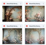 Beautifully Baroque Background Bundle