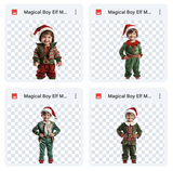 Magical Boy Elf Model Overlays