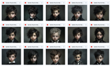 Gothic Fine Art Kids Asset Pack - Meg Bitton Productions