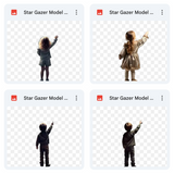 Magical Star Gazer Model Overlays