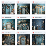 Ultimate Nautical Portrait Background Bundle