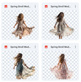 Magical Spring Stroll Model Overlays