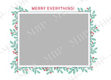 Deck the Halls Card Template