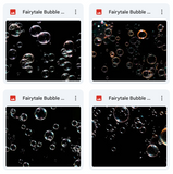 Magical Fairytale Bubble Overlays