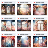 Ultimate Baroque Clouds Background Bundle