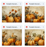 Magical Pumpkin Harvest Textures