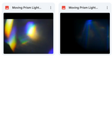 Magical Moving Prism Light Overlays
