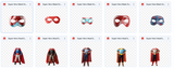 Super Hero Toy Box Asset Pack - Meg Bitton Productions