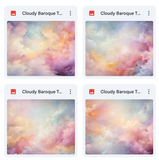 Magical Cloudy Baroque Textures