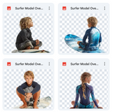 Magical Surfer Model Overlays