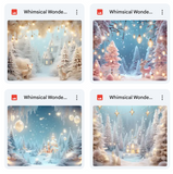 Whimsical Wonderland Background Bundle