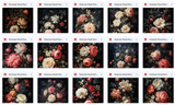 Ultimate Victorian Floral Portrait Background Bundle - Meg Bitton Productions