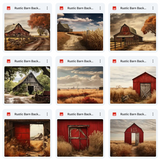 Rustic Barn Background & Overlay Asset Pack