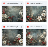 Magical Fine Art Holiday Florals Textures