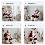 Studio Santa Background Bundle