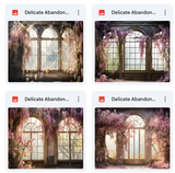 Delicate Abandon Background Bundle