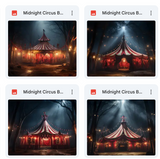 Midnight Circus Background Bundle